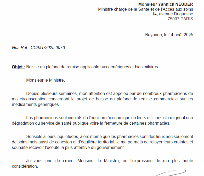 Baisse des remises commerciales pour les génériques et biosimilaires : pharmacies en danger !