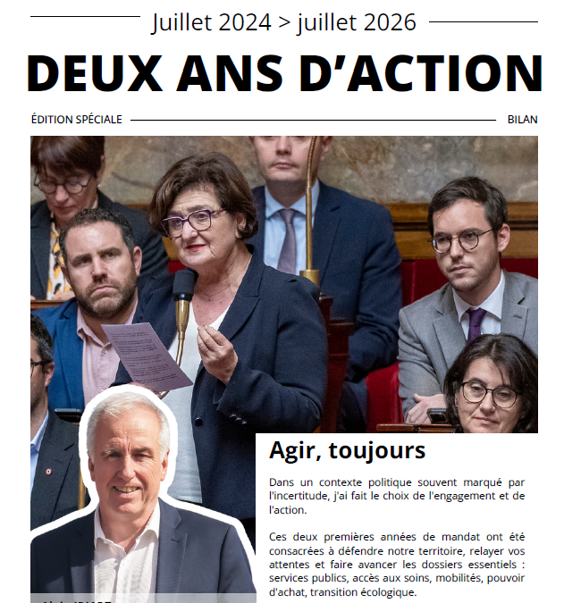 2024 – 2026 : Deux ans d&rsquo;action